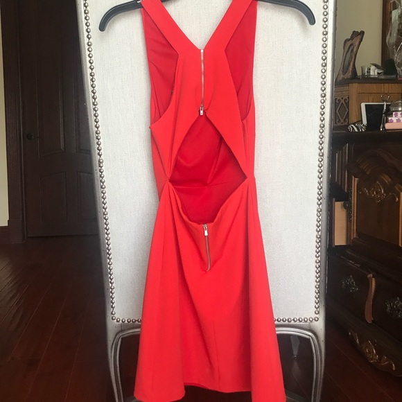 Zara red  dress - Picture 2 of 2